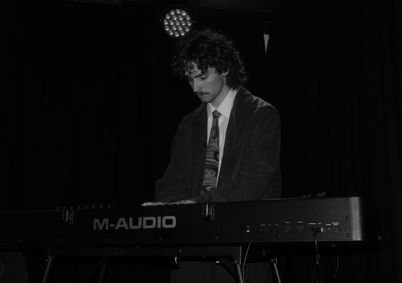 Ryan playing keys